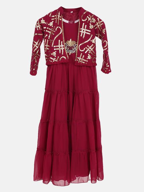 Girls Ethnic Set - 19313801 - Very Small Image - 1