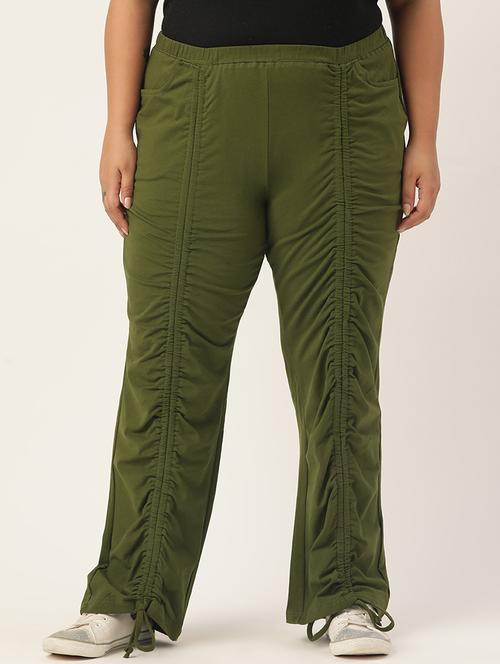 green solid plus trouser - 19326359 - Very Small Image - 1