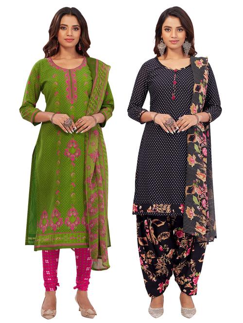 pack of 2 unstitched suit set - 19327599 - Very Small Image - 1