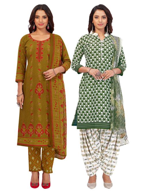 pack of 2 unstitched suit set - 19327698 - Very Small Image - 1