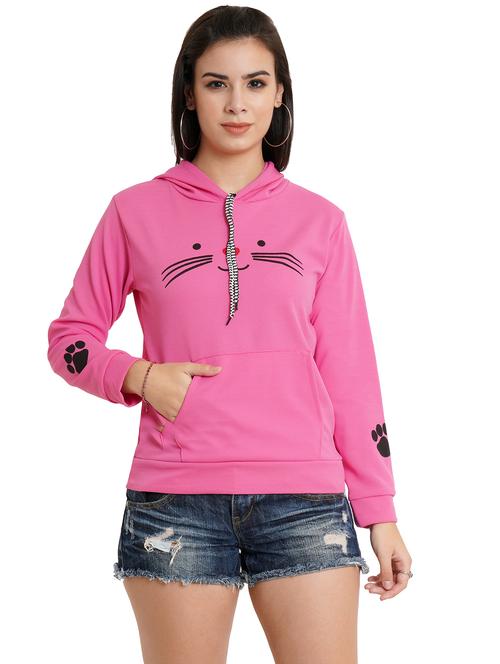 pink printed sweatshirt - 19328143 - Very Small Image - 1
