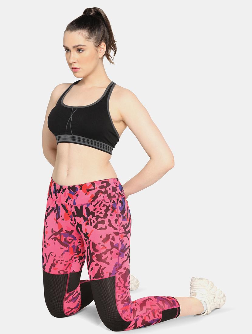 pink high rise yoga pants - 19328672 - Standard Image - 4