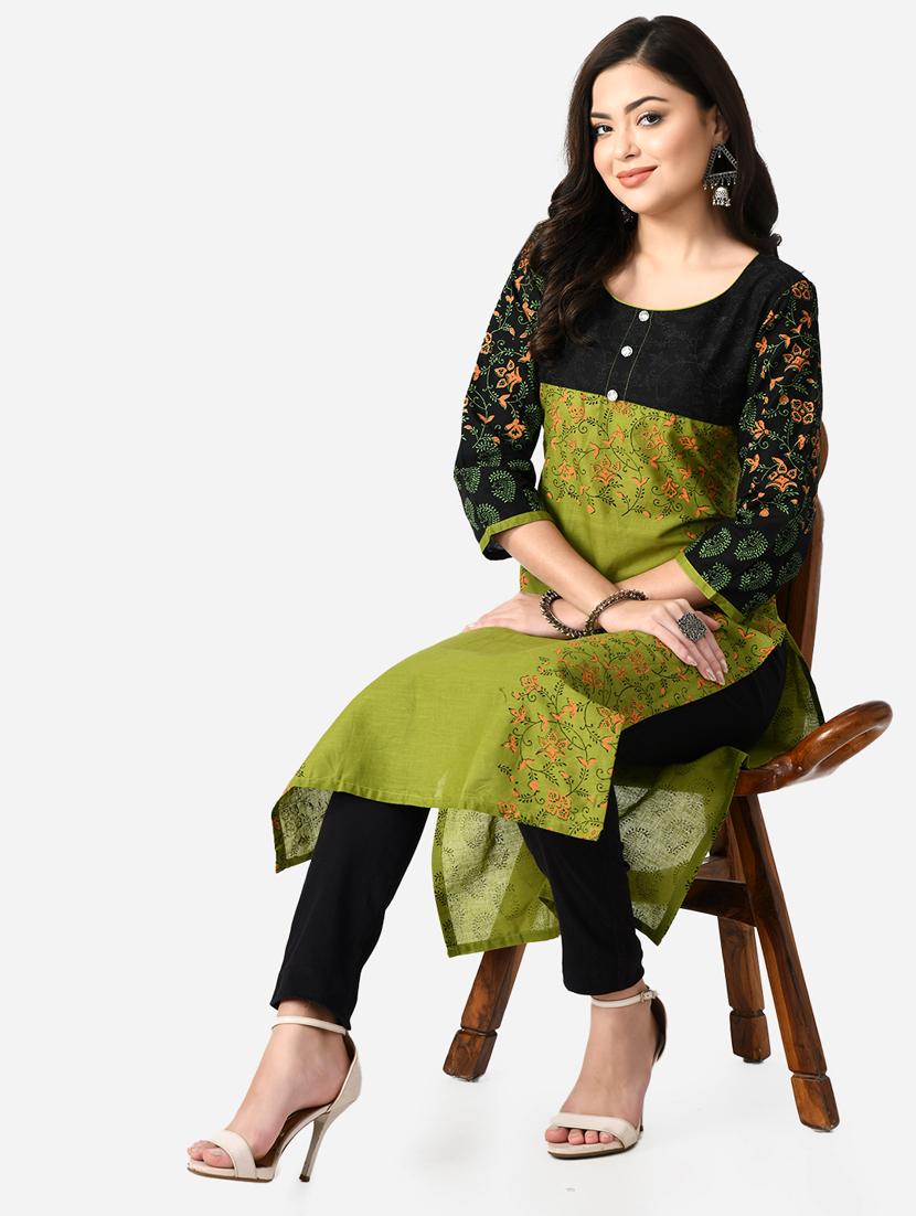 women's straight kurta - 19329069 - Zoom Image - 3