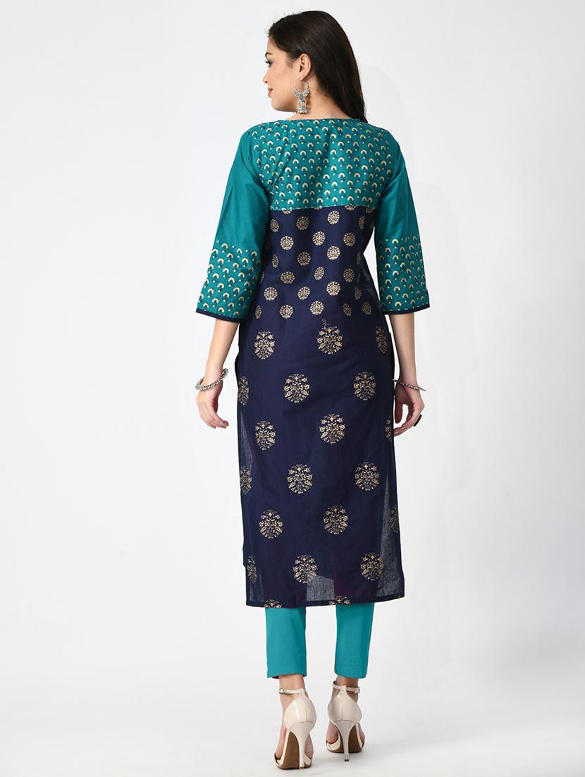women's straight kurta - 19329077 - Zoom Image - 4