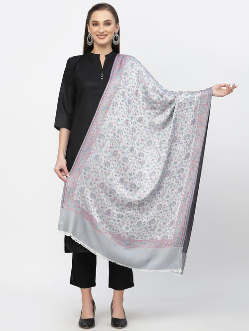 women's floral print stole - 19330215 - Very Small Image - 1