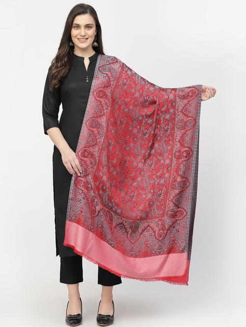 women's paisley print stole - 19330218 - Very Small Image - 1