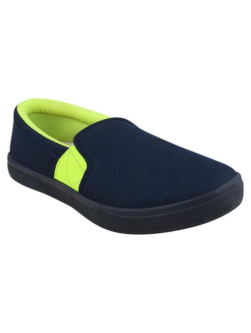 navy canvas slip on slipons - 19330592 - Very Small Image - 1