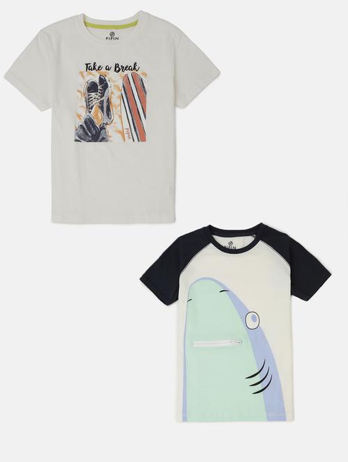 pack of printed t-shirt - 19333016 - Very Small Image - 1