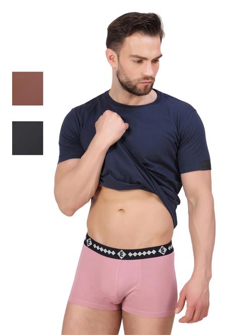 pack of 3 solid trunks - 19334148 - Very Small Image - 1