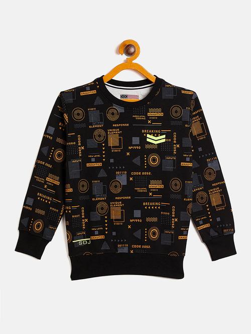 round neck printed sweatshirt - 19334768 - Very Small Image - 1