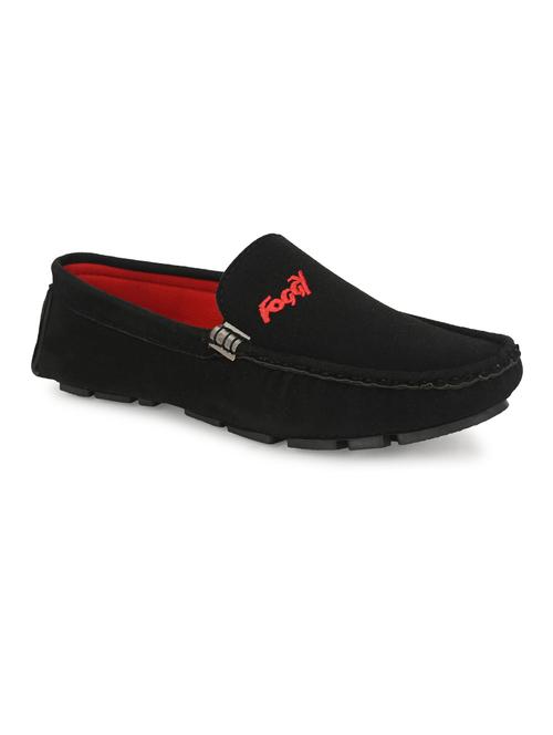 black suede slip on loafers - 19335052 - Very Small Image - 1