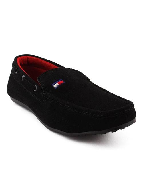 black suede slip on loafers - 19335060 - Very Small Image - 1
