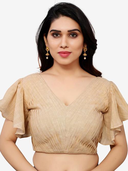 yellow silk regular blouse - 19335135 - Very Small Image - 1