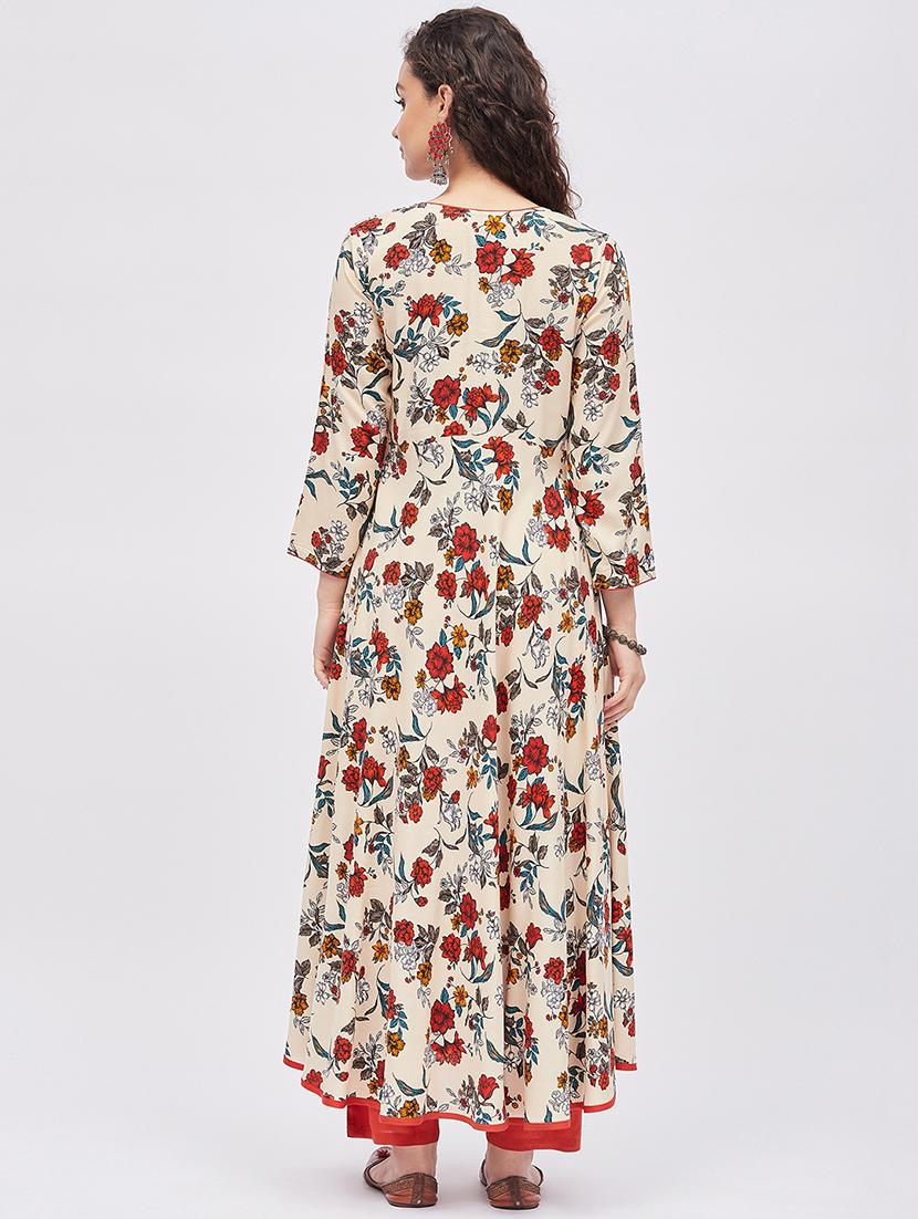 women's flared kurta - 19335372 - Zoom Image - 2