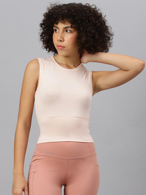 women's straight round neck top - 19335726 - Very Small Image - 1