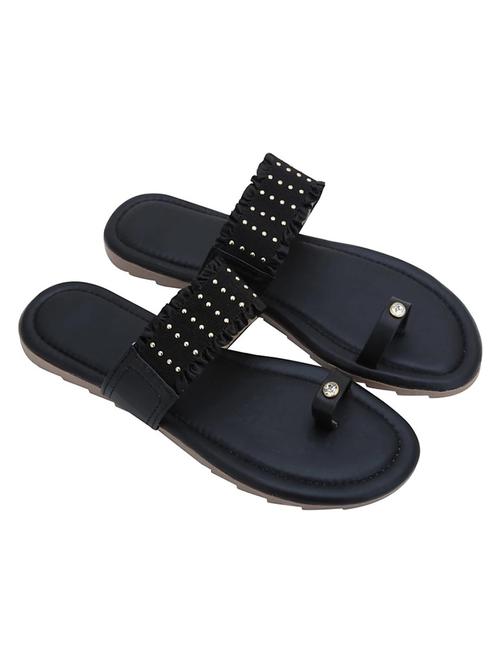black slip on sandal - 19337412 - Very Small Image - 1