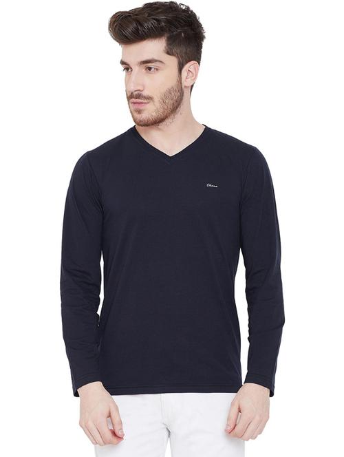 solids cotton blend regular t-shirt - 19342701 - Very Small Image - 1