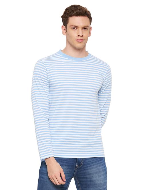 men cotton long sleeves t-shirt - 19343378 - Very Small Image - 1