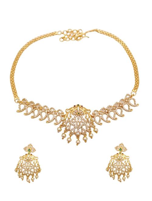 gold stone studded metal set - 19343757 - Very Small Image - 1