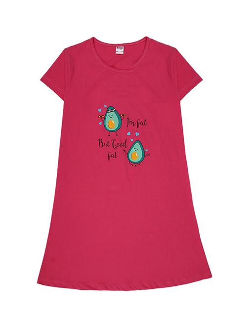 pink printed sleepshirts - 19345282 - Very Small Image - 1