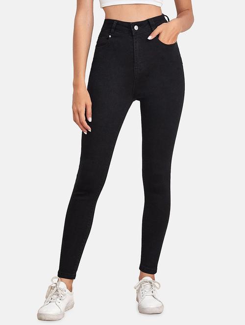 women's plain skinny fit jeans - 19349109 - Very Small Image - 1