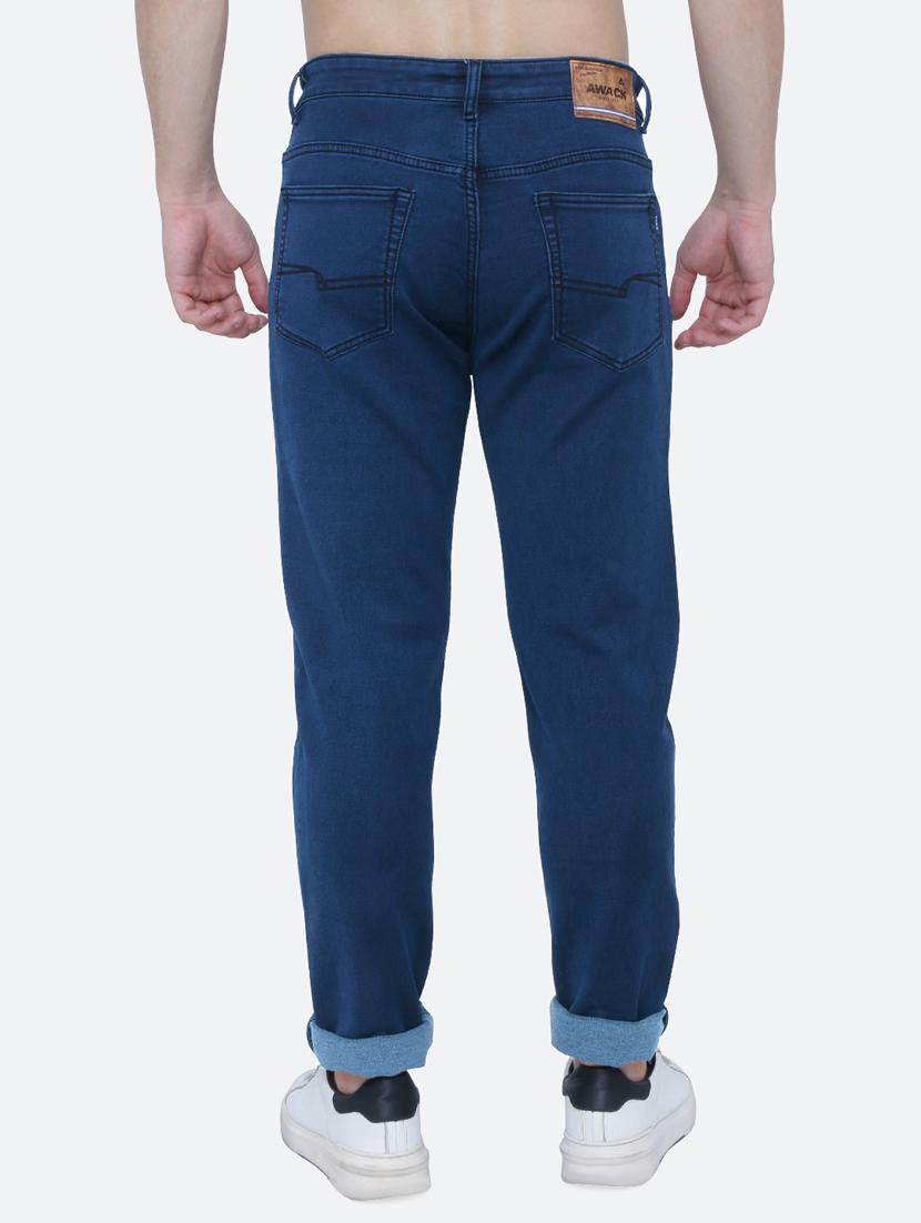 mens relaxed fit plain jeans - 19351929 - Standard Image - 3