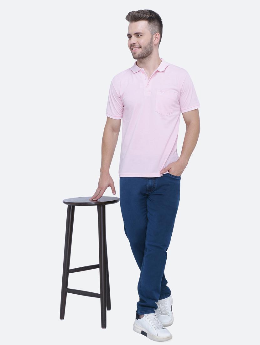 mens relaxed fit plain jeans - 19351929 - Standard Image - 4