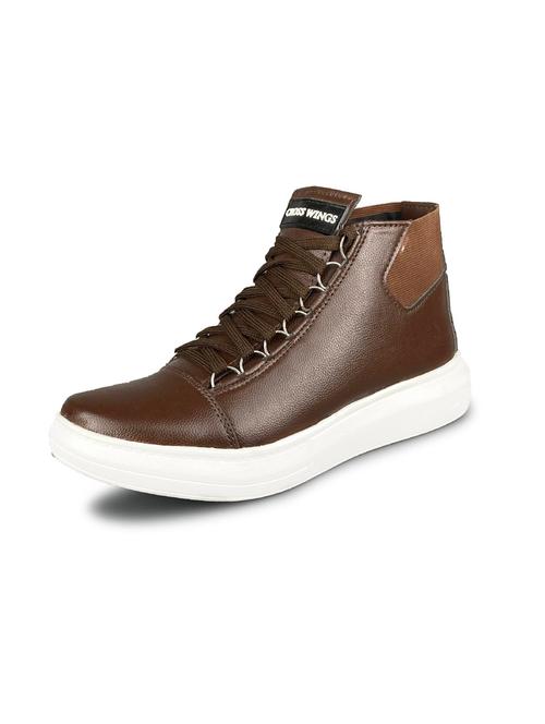 brown lace up sneaker - 19353893 - Very Small Image - 1