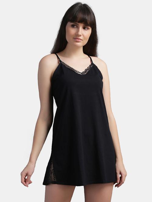 v-neck solid sleepshirts - 19354507 - Very Small Image - 1