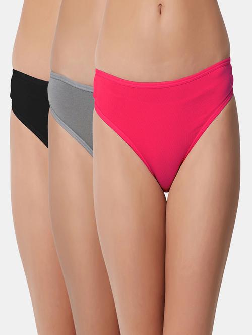 pack of 3 thong panty - 19354511 - Very Small Image - 1
