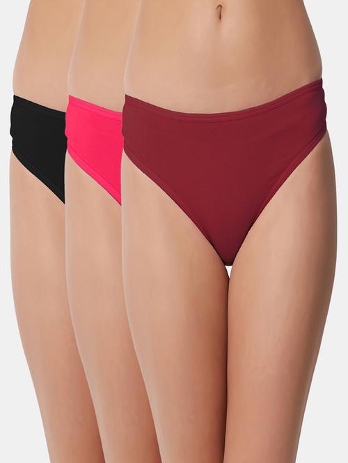 pack of 3 thong panty - 19354513 - Very Small Image - 1