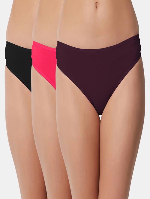 pack of 3 thong panty - 19354518 - Very Small Image - 1
