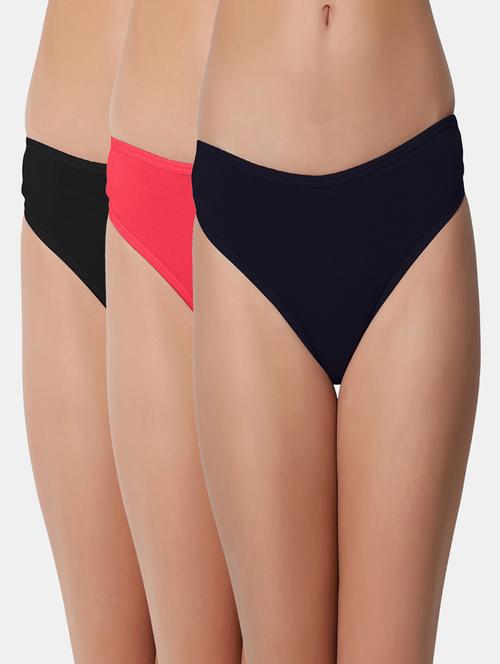 pack of 3 thong panty - 19354539 - Very Small Image - 1