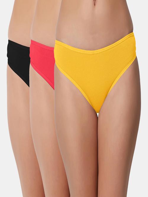 pack of 3 thong panty - 19354540 - Very Small Image - 1