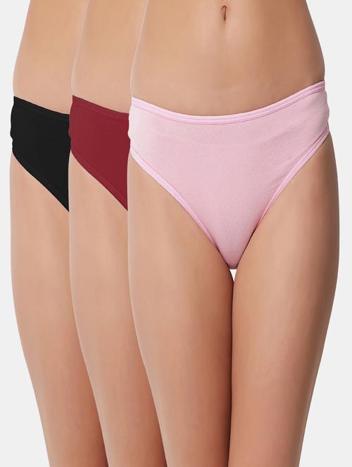 pack of 3 thong panty - 19354541 - Very Small Image - 1