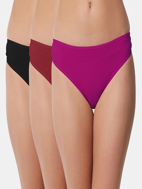 pack of 3 thong panty - 19354542 - Very Small Image - 1