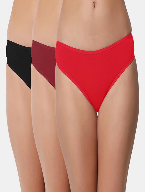 pack of 3 thong panty - 19354543 - Very Small Image - 1