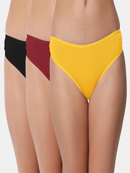 pack of 3 thong panty - 19354548 - Very Small Image - 1