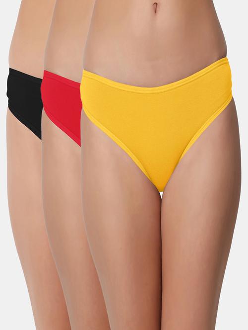 pack of 3 thong panty - 19354566 - Very Small Image - 1