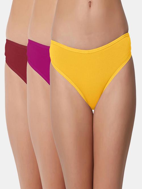 pack of 3 thong panty - 19354725 - Very Small Image - 1