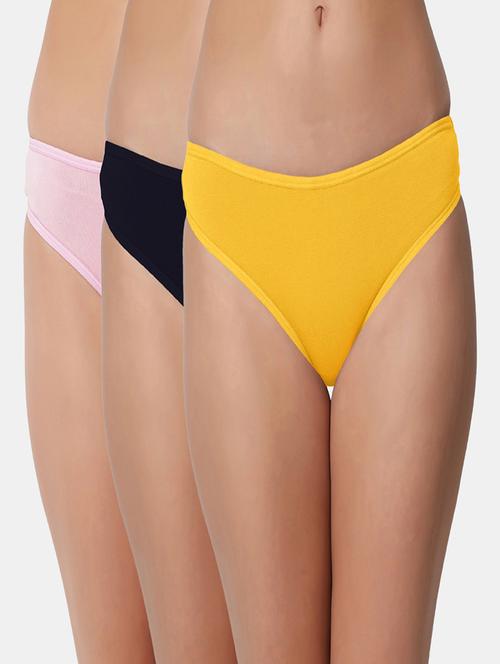 pack of 3 thong panty - 19354761 - Very Small Image - 1