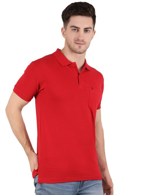 cotton blend solids t-shirt - 19354836 - Very Small Image - 1