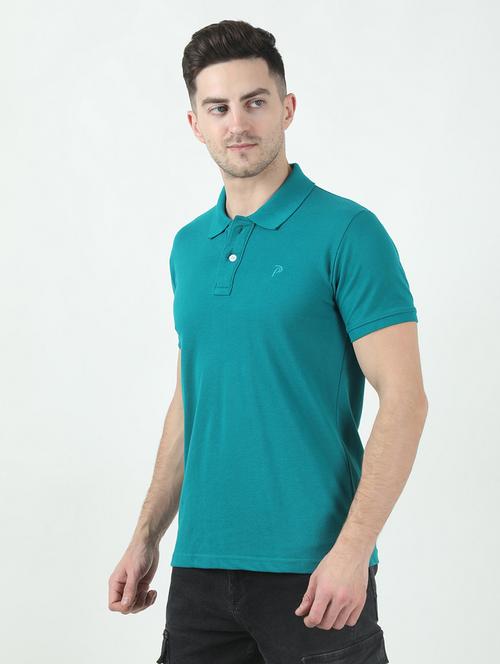 cotton blend solids t-shirt - 19354847 - Very Small Image - 1