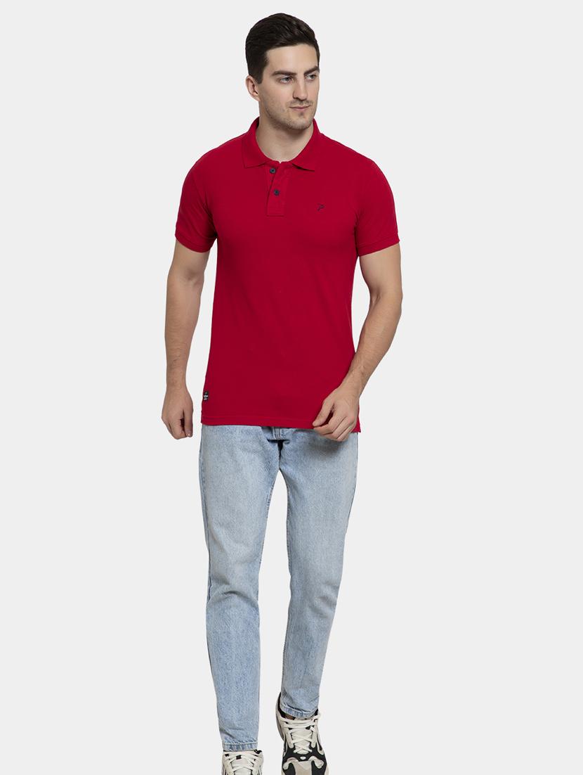 cotton blend solids t-shirt - 19354848 - Standard Image - 3