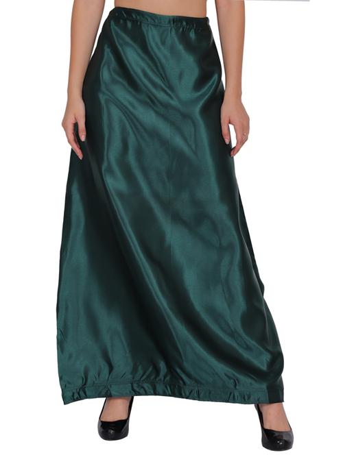 green solid a-line petticoat - 19355033 - Very Small Image - 1
