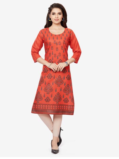 women's a-line kurta - 19383049 - Very Small Image - 1
