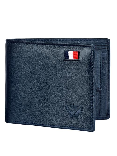 blue grain leather wallet - 19388652 - Very Small Image - 1