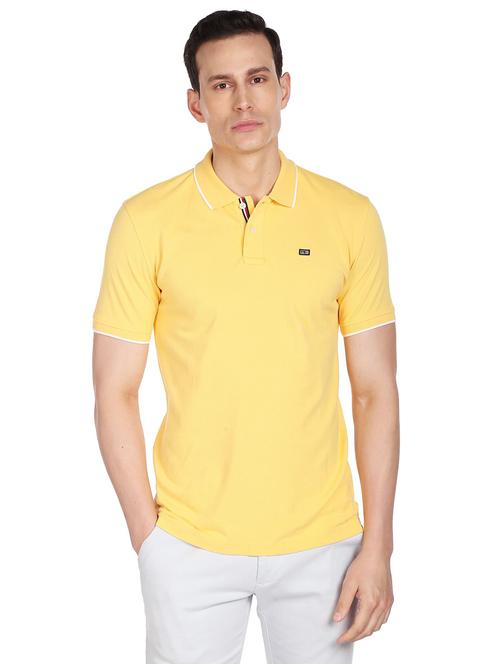yellow cotton tshirt - 19389619 - Very Small Image - 1