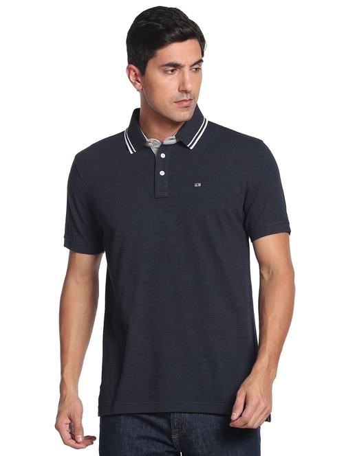 blue cotton tshirt - 19389630 - Very Small Image - 1