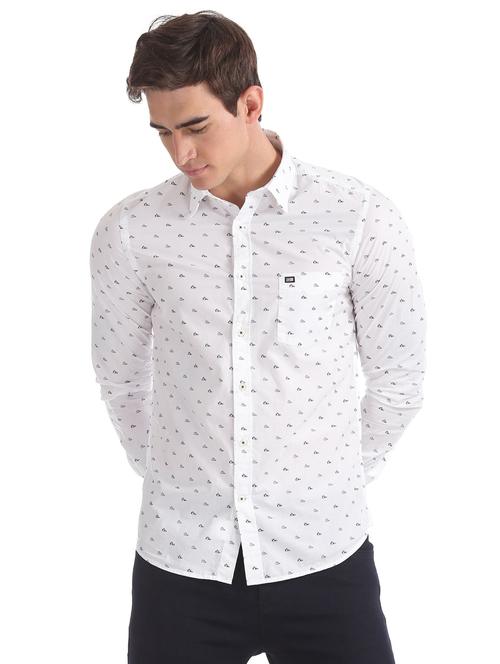 cotton printed casual shirts - 19389947 - Very Small Image - 1
